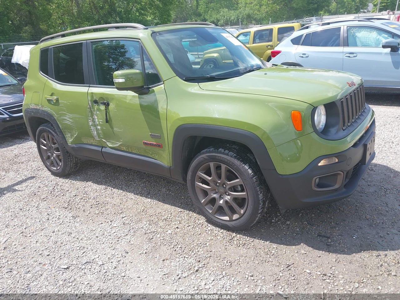 ZACCJBBT5GP****** · 2016 JEEP RENEGADE 75TH ANNIVERSARY