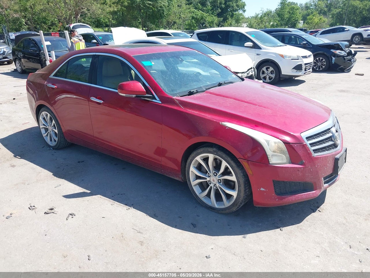 1G6AB5RA3E0****** · 2014 CADILLAC ATS LUXURY