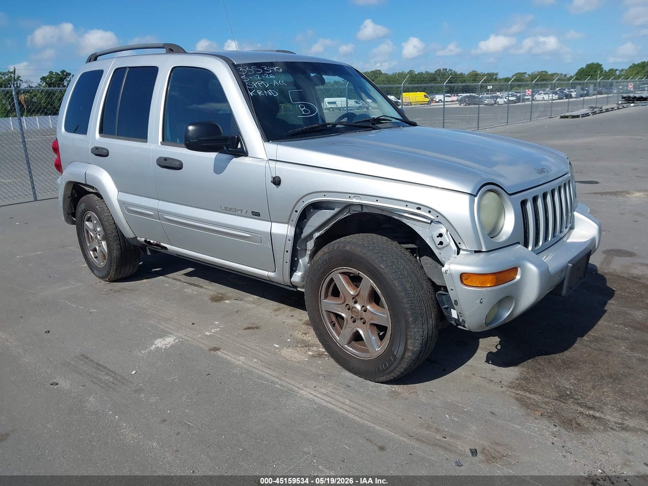 1J4GL58K43W****** · 2003 JEEP LIBERTY LIMITED EDITION