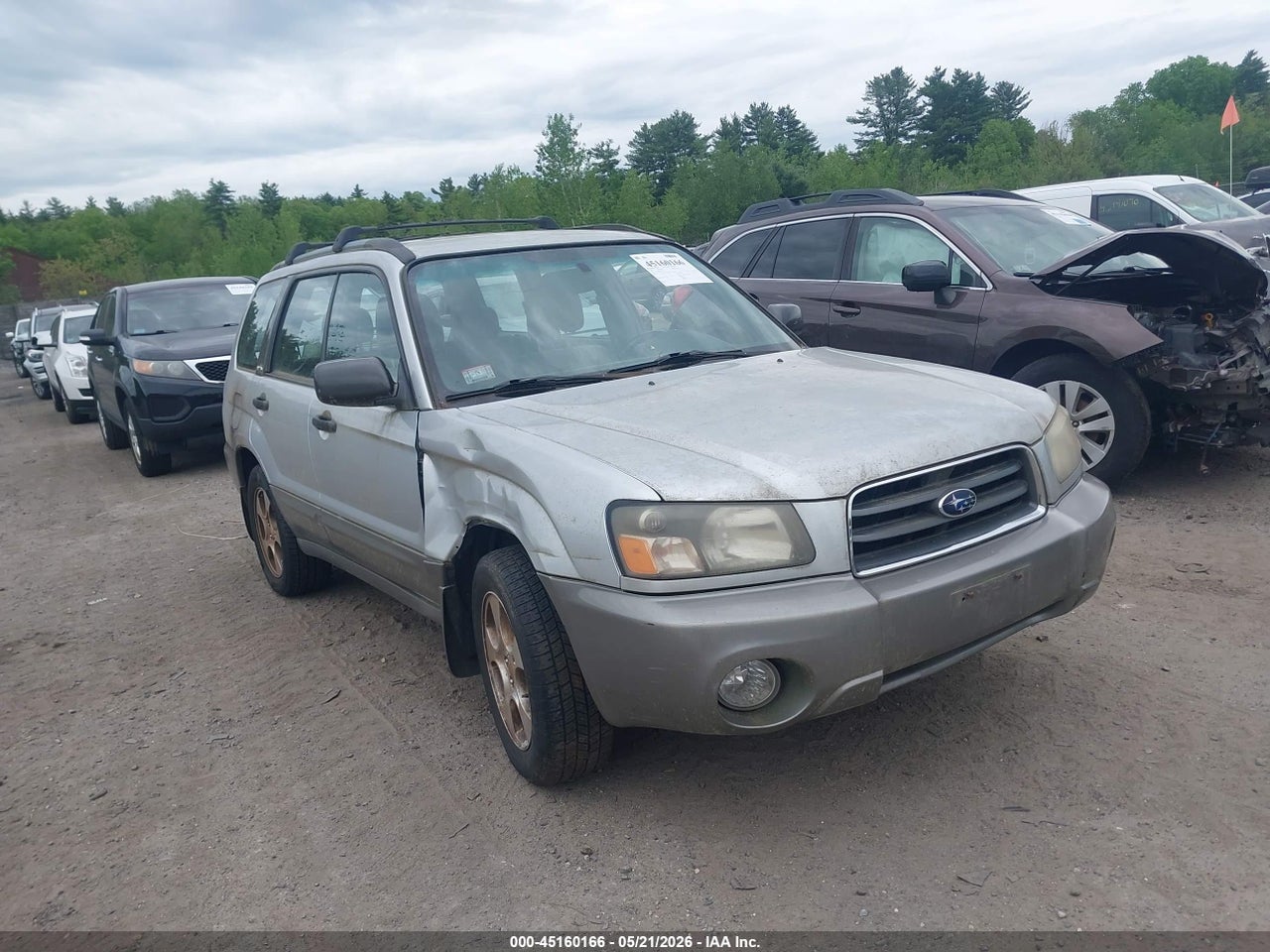 JF1SG65604H****** · 2004 SUBARU FORESTER 2.5XS