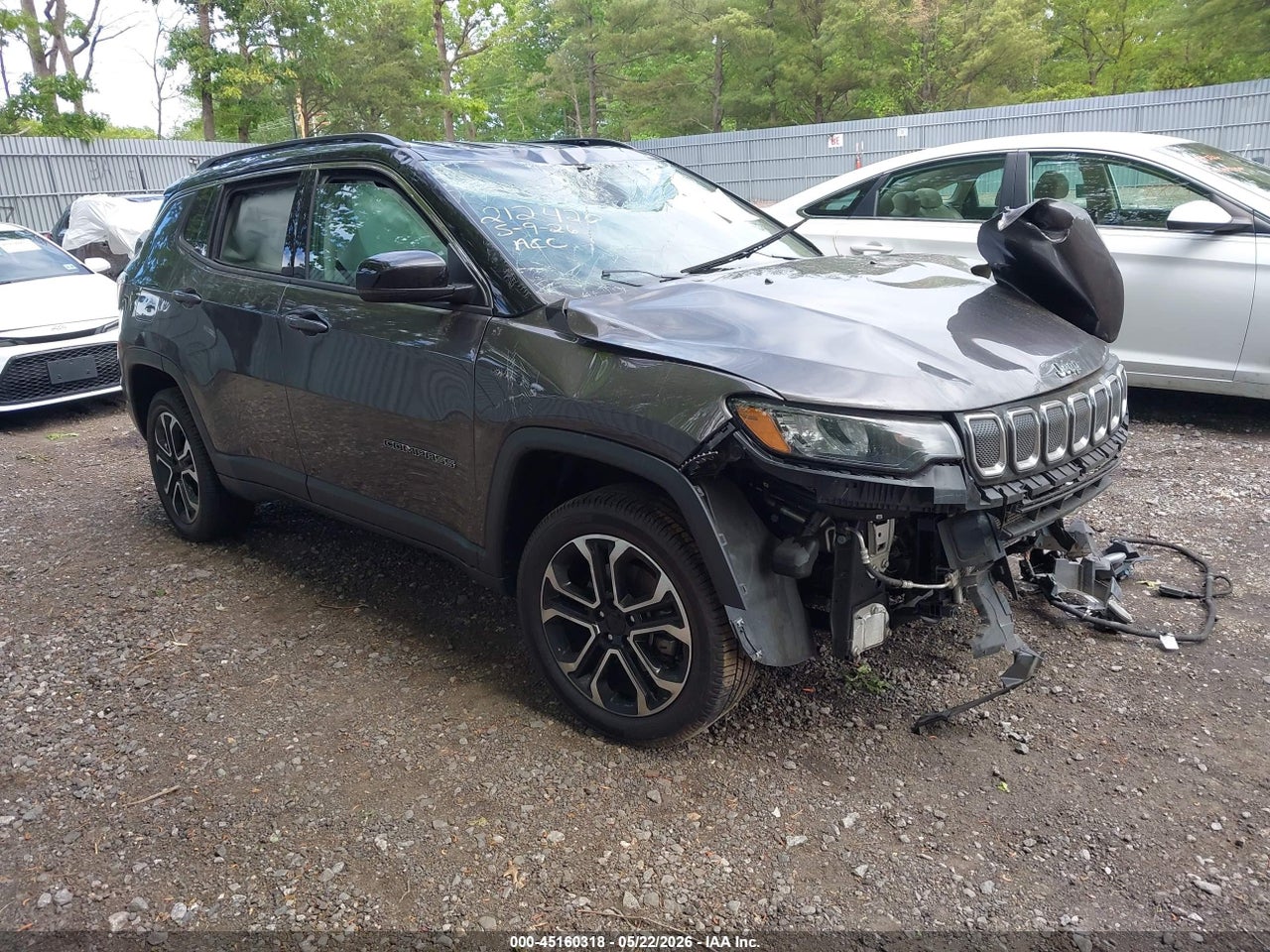 3C4NJDCB1NT****** · 2022 JEEP COMPASS LIMITED 4X4