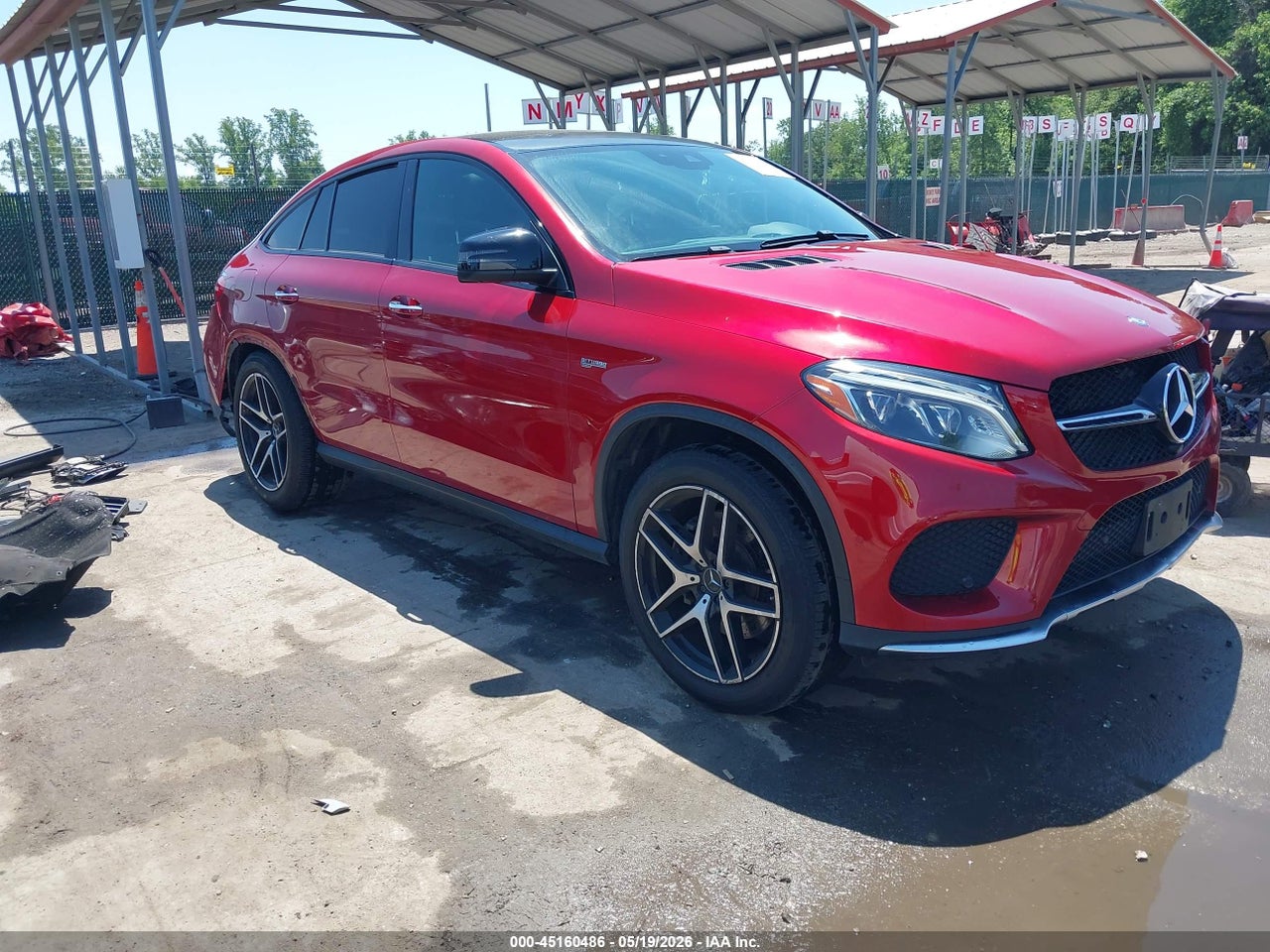 4JGED6EB5HA****** · 2017 MERCEDES-BENZ AMG GLE 43 COUPE 4MATIC