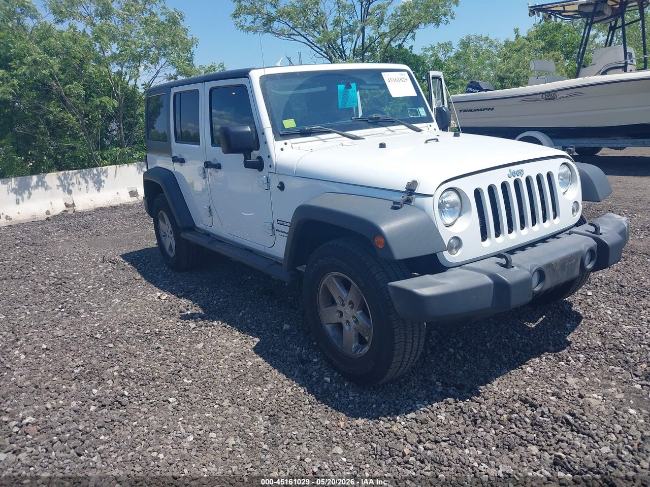 1C4BJWDG4JL****** · 2018 JEEP WRANGLER JK UNLIMITED SPORT S 4X4