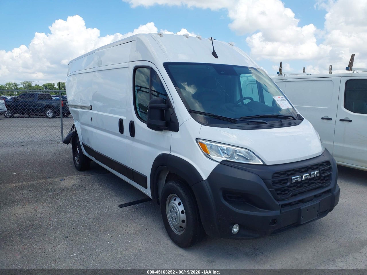 3C6LRVDG8PE****** · 2023 RAM PROMASTER 2500 HIGH ROOF 159 WB
