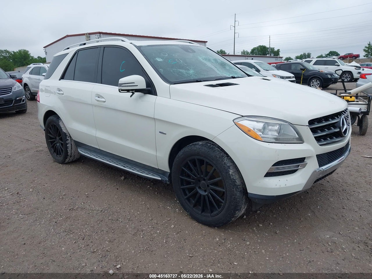 4JGDA2EB0CA****** · 2012 MERCEDES-BENZ ML 350 BLUETEC 4MATIC