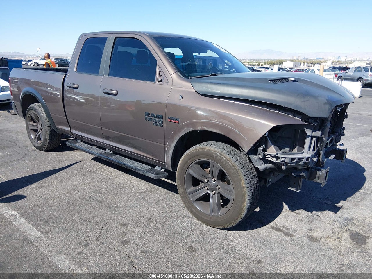 1C6RR6GT4MS****** · 2021 RAM 1500 CLASSIC WARLOCK  4X2 6'4 BOX