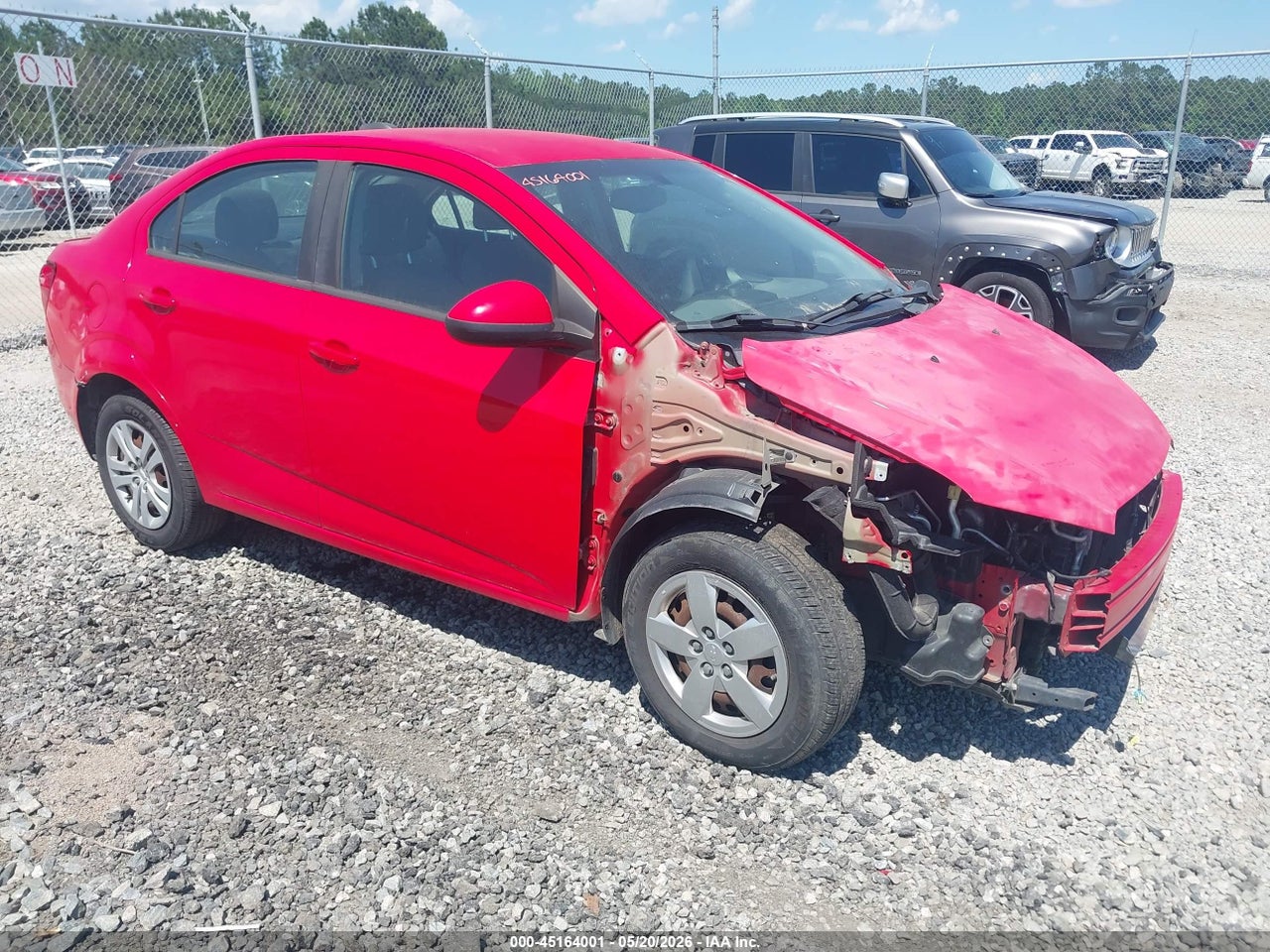 1G1JA5SHXF4****** · 2015 CHEVROLET SONIC LS AUTO