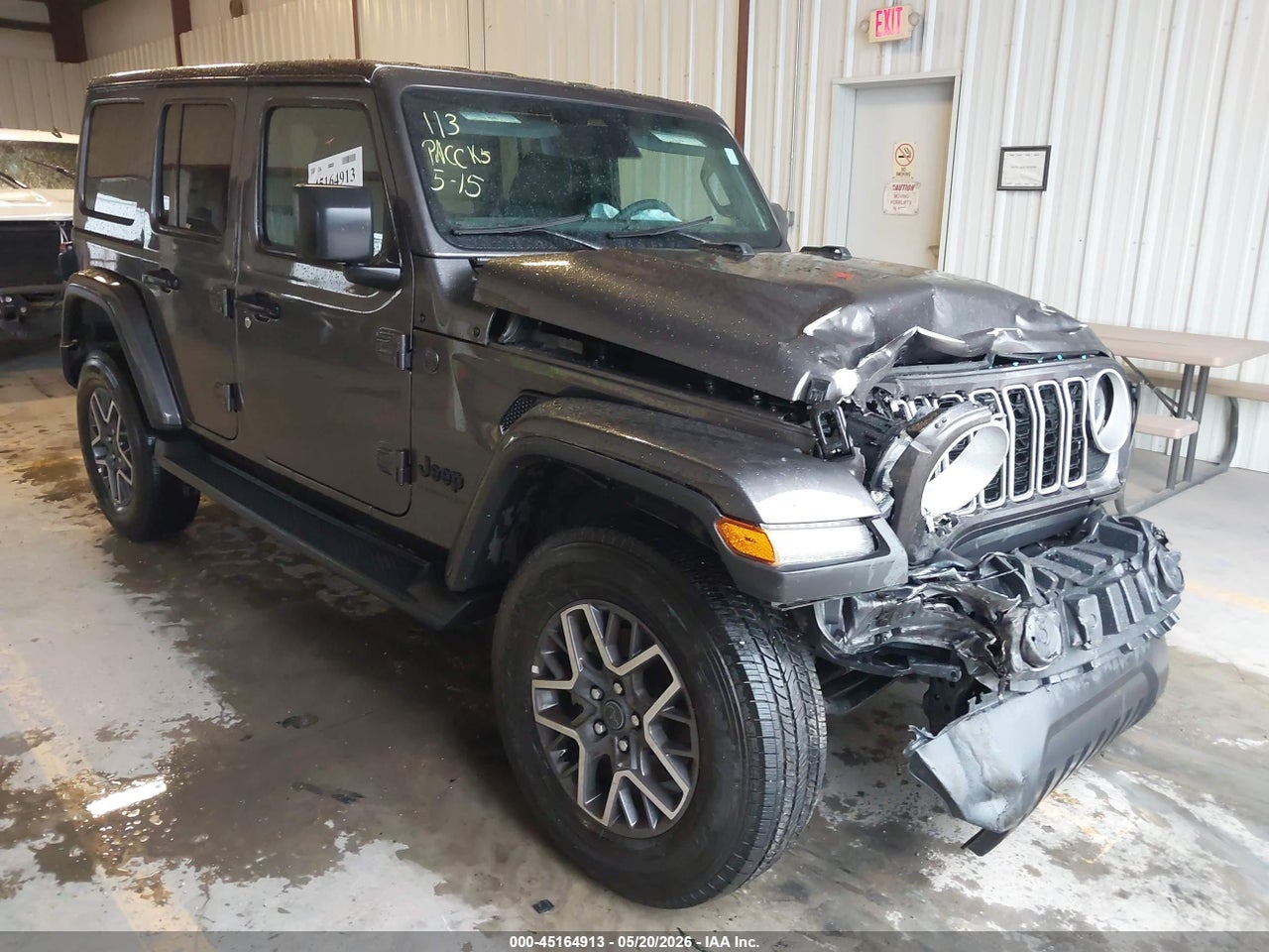1C4PJXEN8SW****** · 2025 JEEP WRANGLER 4-DOOR SAHARA 4X4