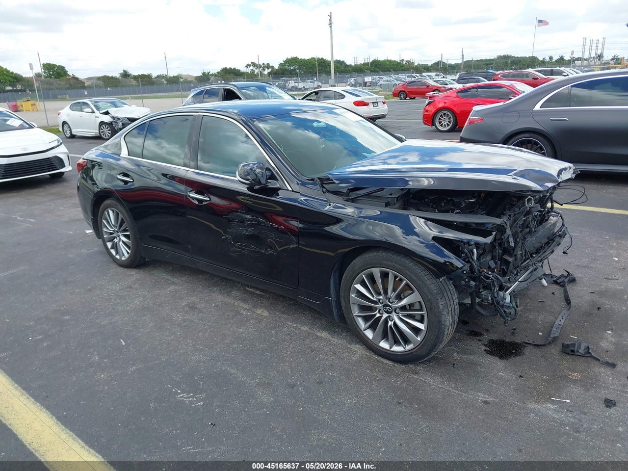 JN1EV7BP3NM****** · 2022 INFINITI Q50 LUXE
