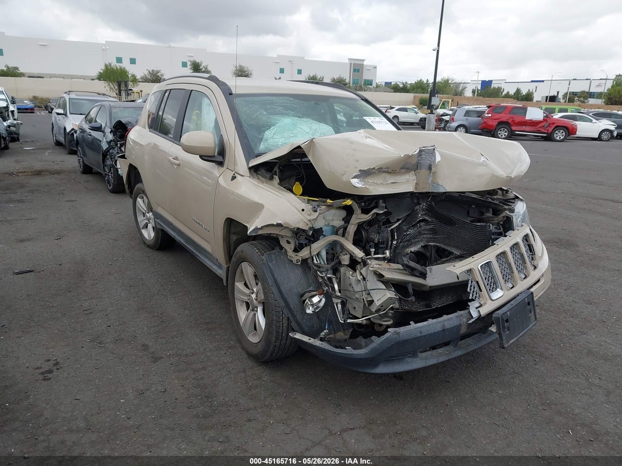 1C4NJDEB5HD****** · 2017 JEEP COMPASS LATITUDE 4X4
