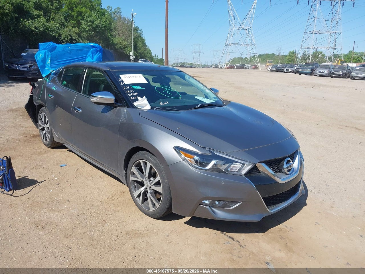 1N4AA6AP3HC****** · 2017 NISSAN MAXIMA 3.5 SL