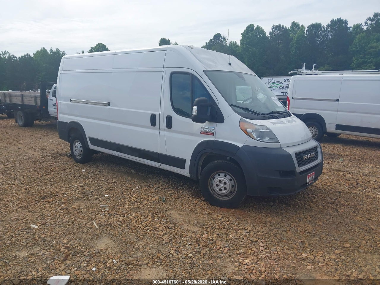 3C6TRVDG3KE****** · 2019 RAM PROMASTER 2500 HIGH ROOF 159 WB