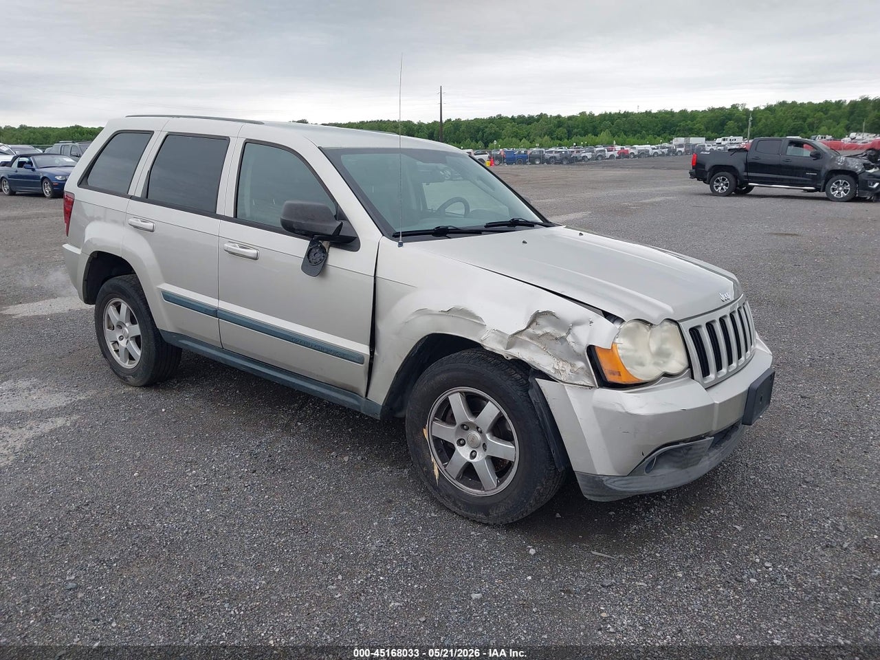1J8GR48K78C****** · 2008 JEEP GRAND CHEROKEE LAREDO