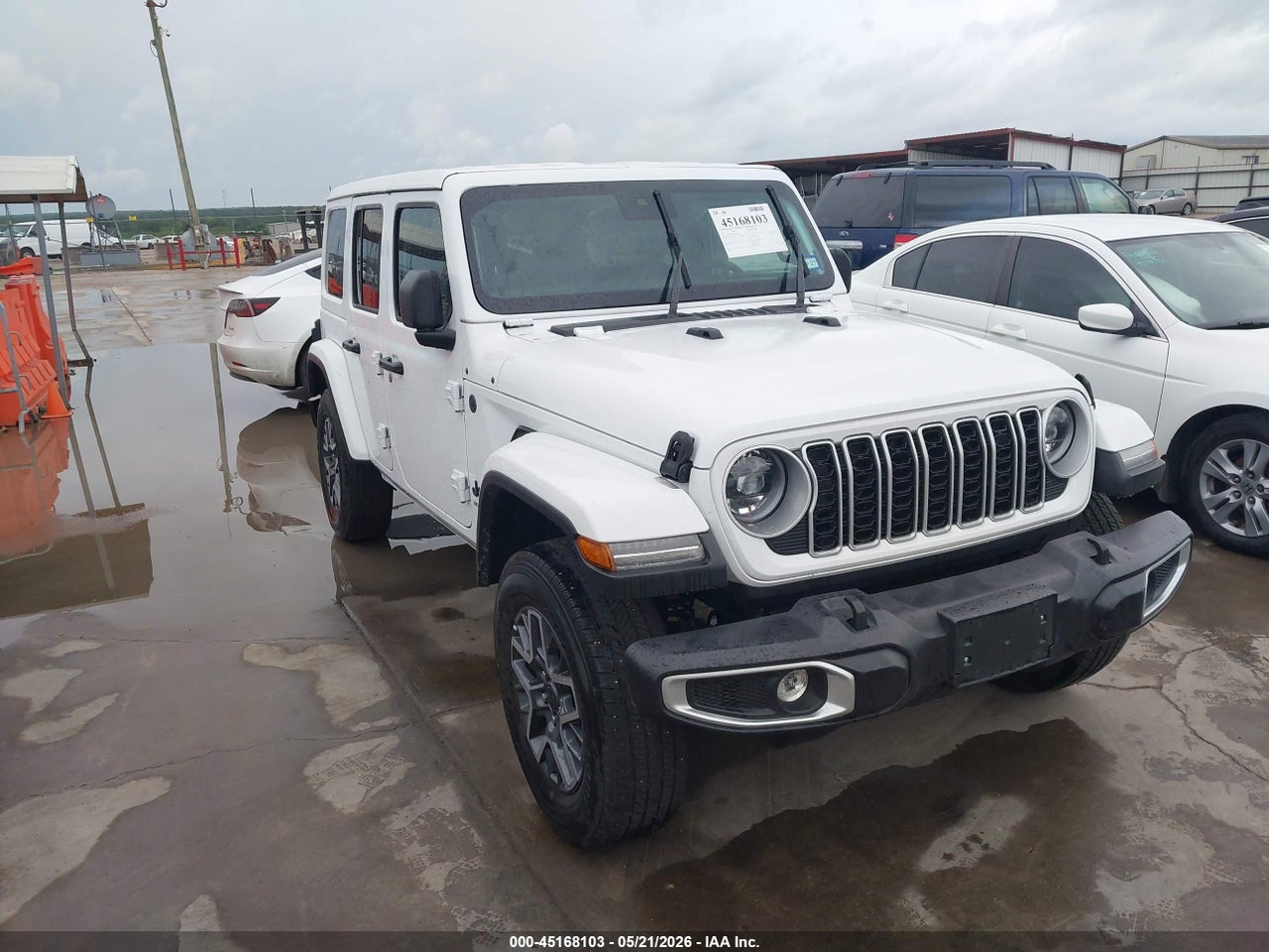 1C4PJXEN9SW****** · 2025 JEEP WRANGLER 4-DOOR SAHARA 4X4