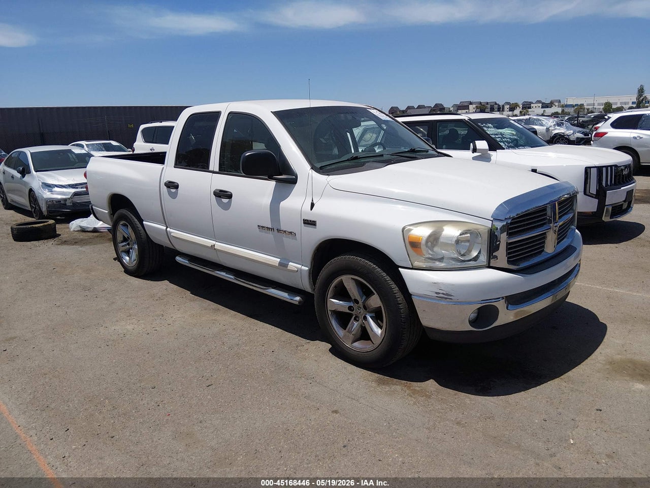 1D7HA182X7S****** · 2007 DODGE RAM 1500 SLT