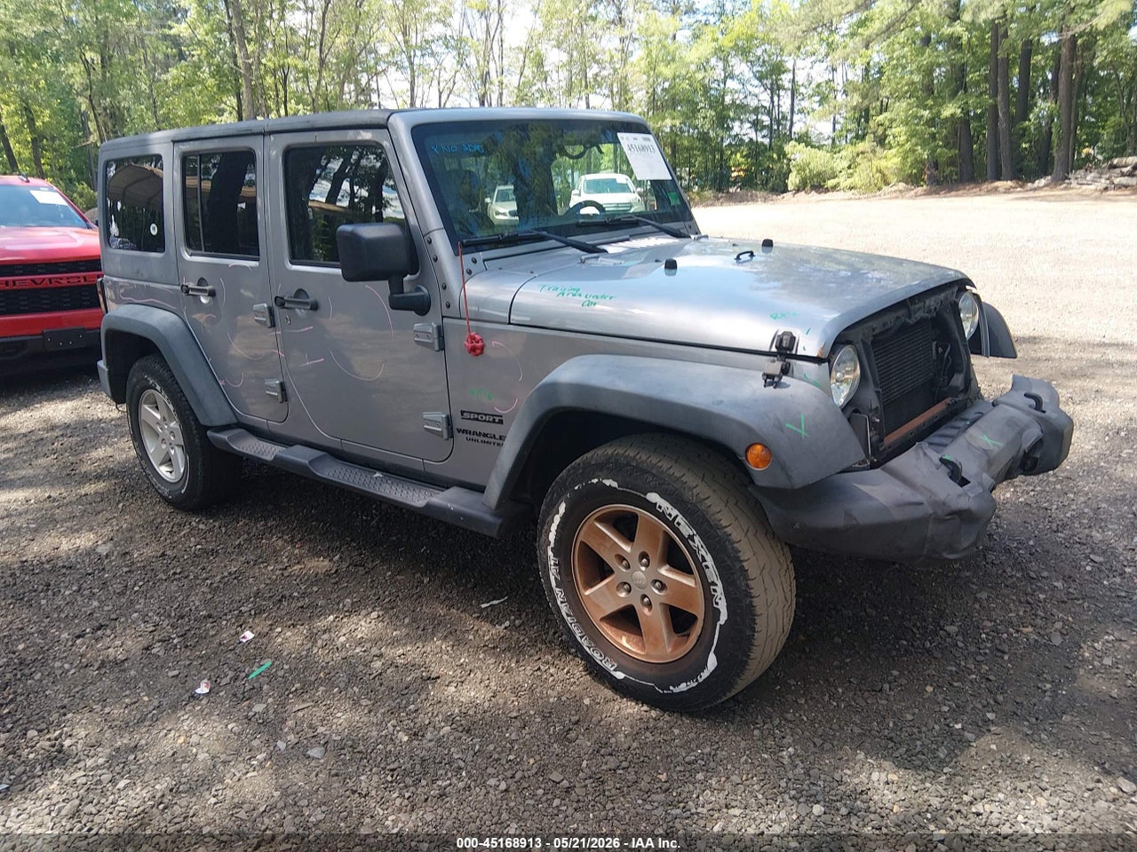 1C4HJWDG3FL****** · 2015 JEEP WRANGLER UNLIMITED SPORT