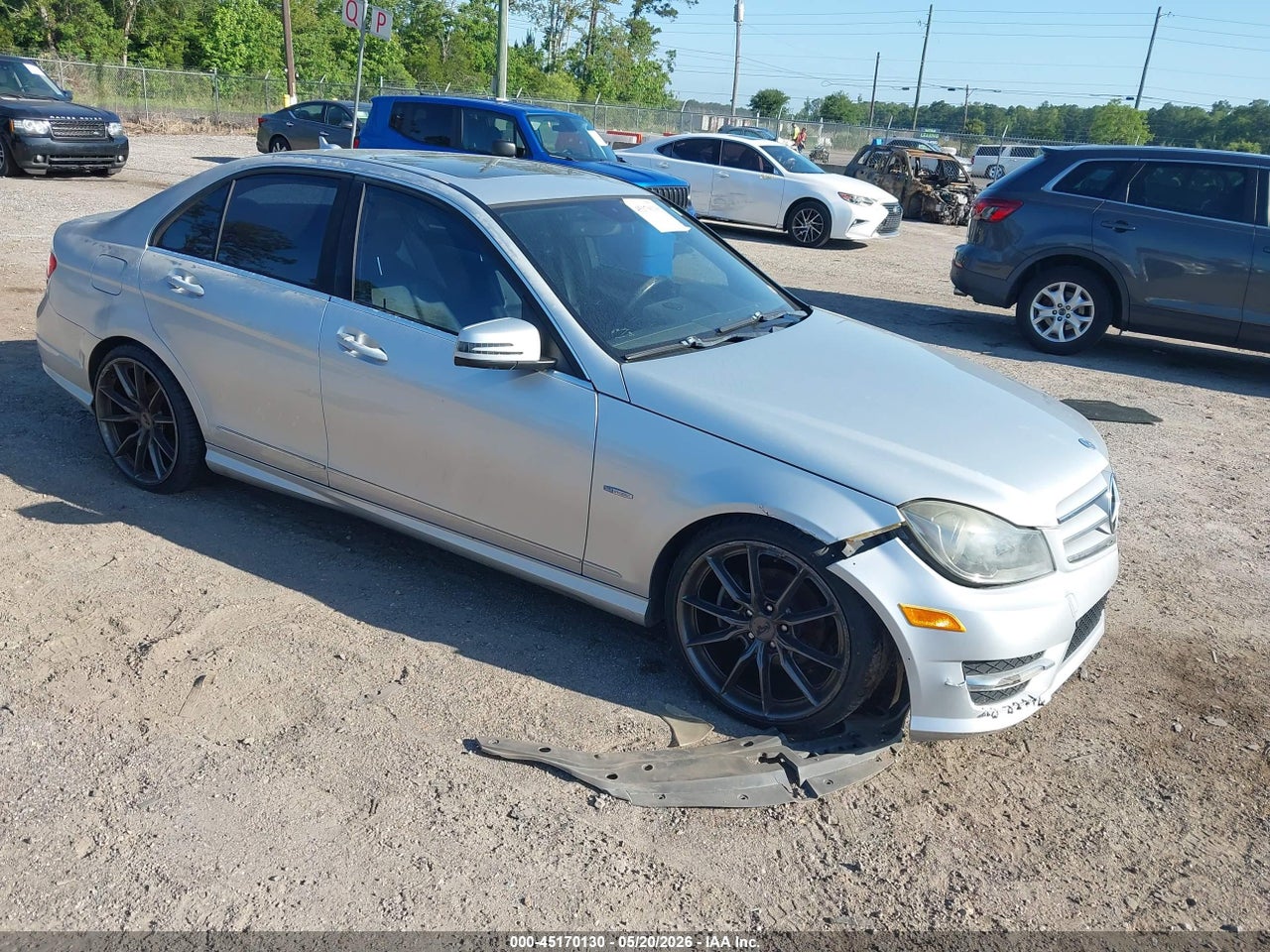 WDDGF4HB7CR****** · 2012 MERCEDES-BENZ C 250 SPORT