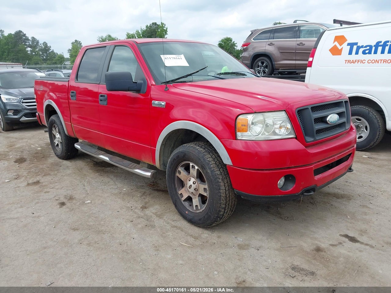 1FTPW14V38F****** · 2008 FORD F-150 60TH ANNIVERSARY/FX4/KING RANCH/LARIAT/XLT