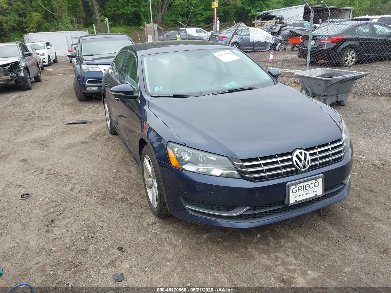 1VWBN7A32CC****** · 2012 VOLKSWAGEN PASSAT 2.0L TDI SE
