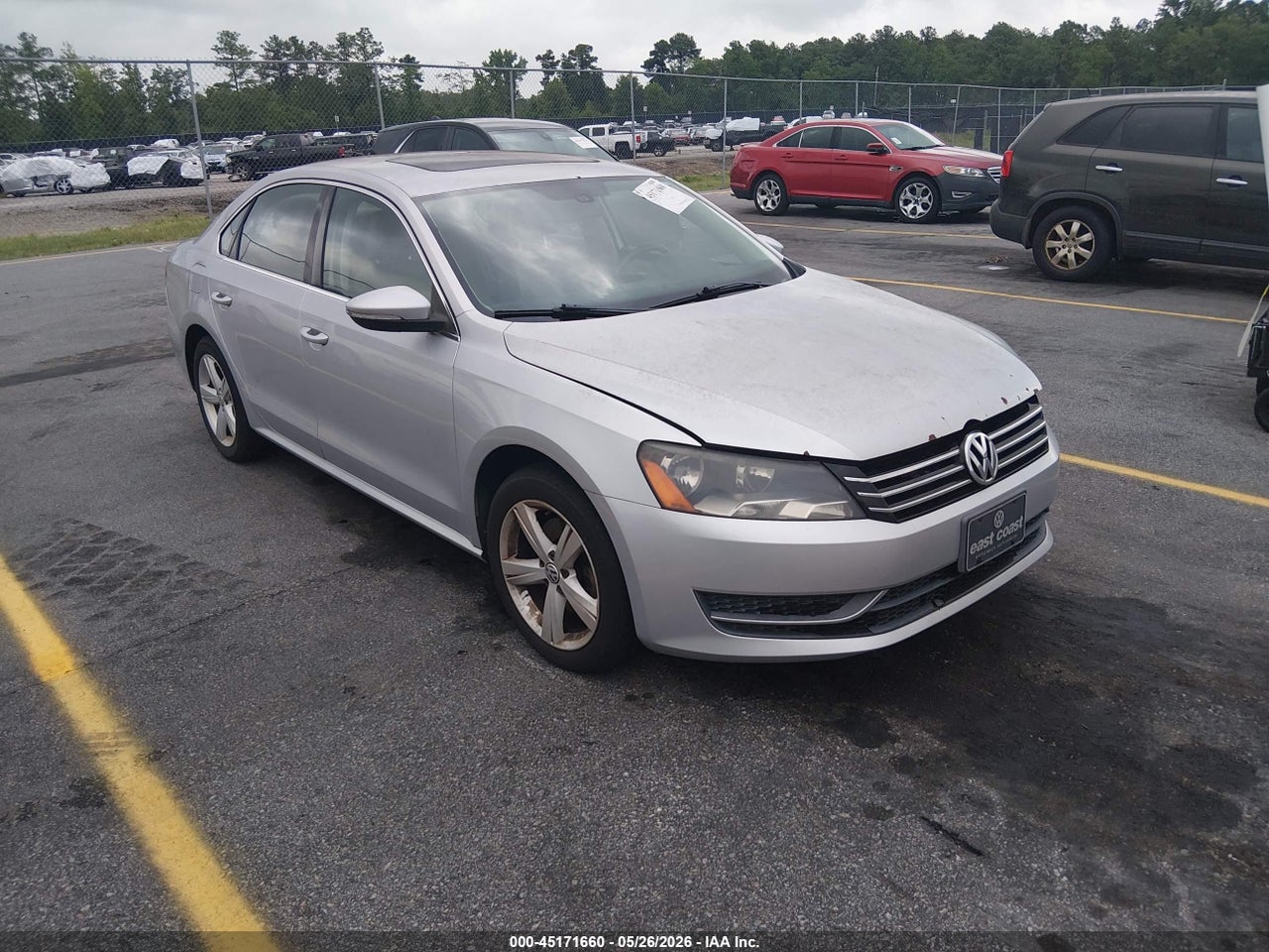 1VWBP7A31CC****** · 2012 VOLKSWAGEN PASSAT 2.5L SE