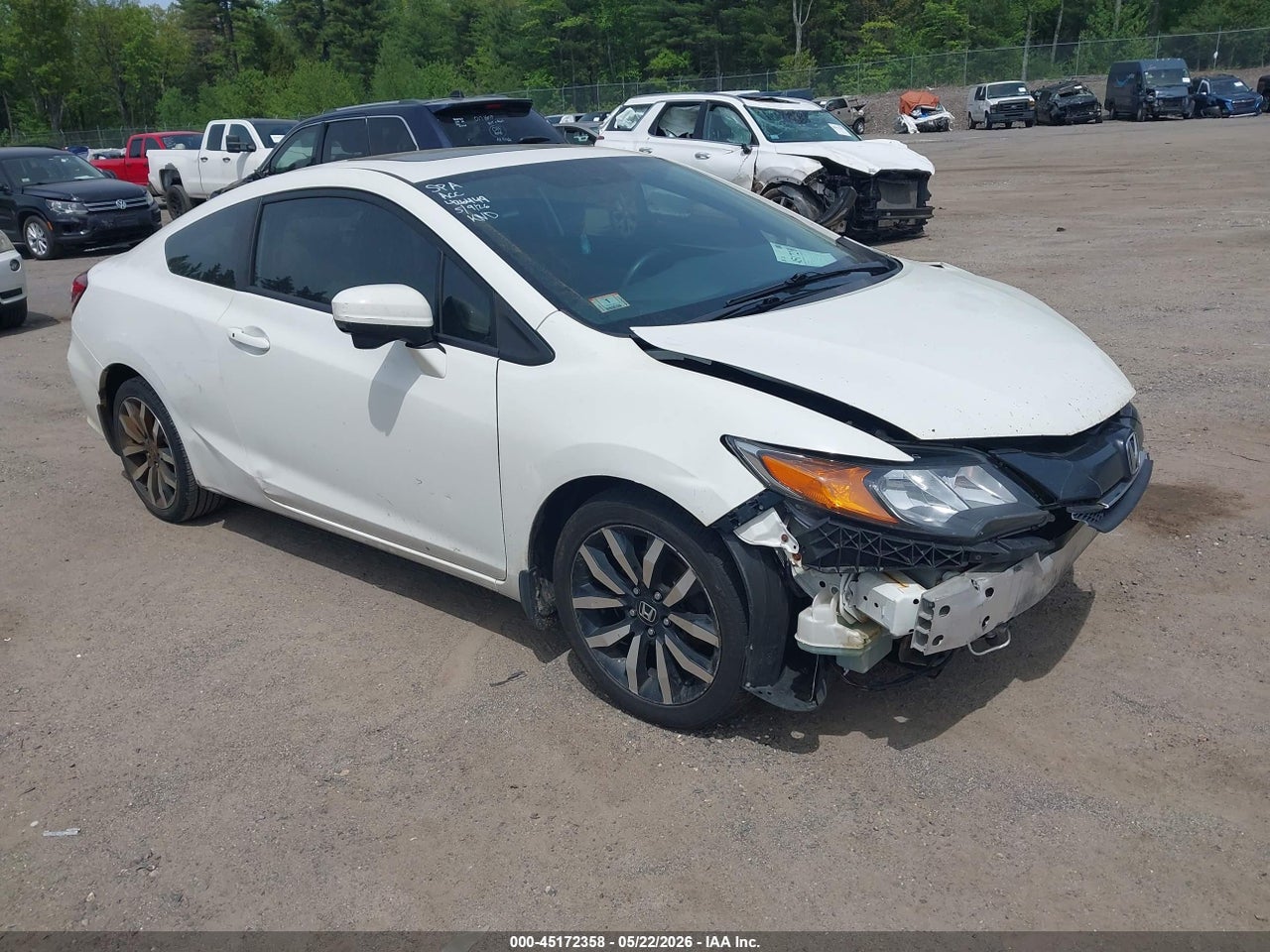 2HGFG3B01FH****** · 2015 HONDA CIVIC EX-L