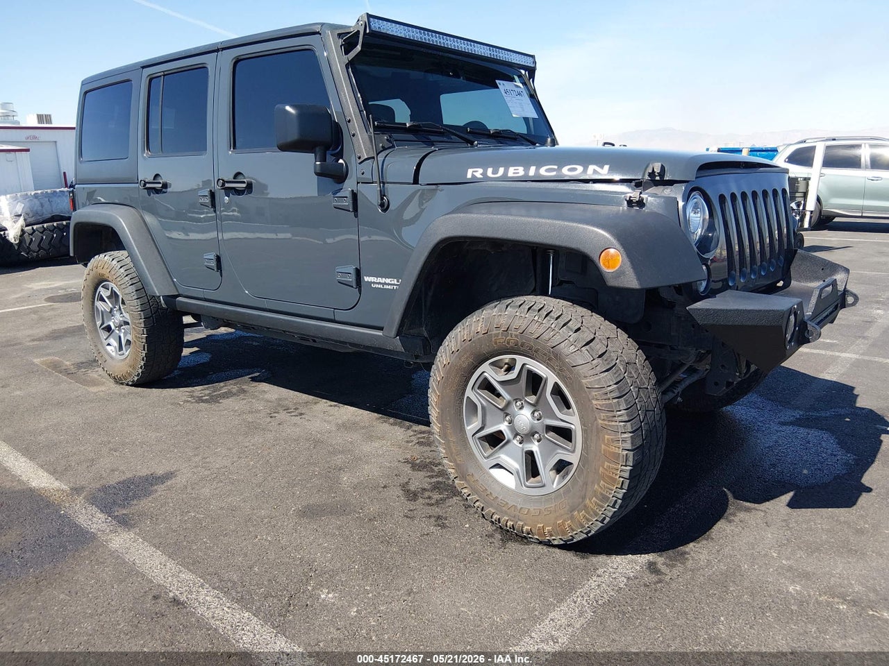 1C4BJWFG3HL****** · 2017 JEEP WRANGLER UNLIMITED RUBICON 4X4