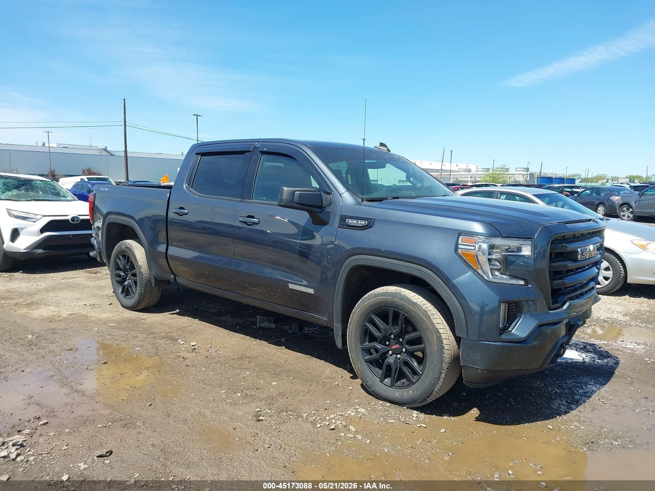 1GTU9CED0MZ****** · 2021 GMC SIERRA 1500 4WD  SHORT BOX ELEVATION