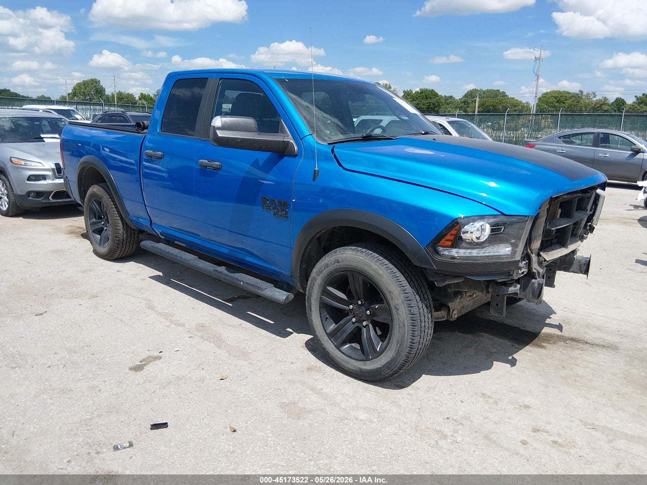 1C6RR7GG3MS****** · 2021 RAM 1500 CLASSIC WARLOCK  4X4 6'4 BOX