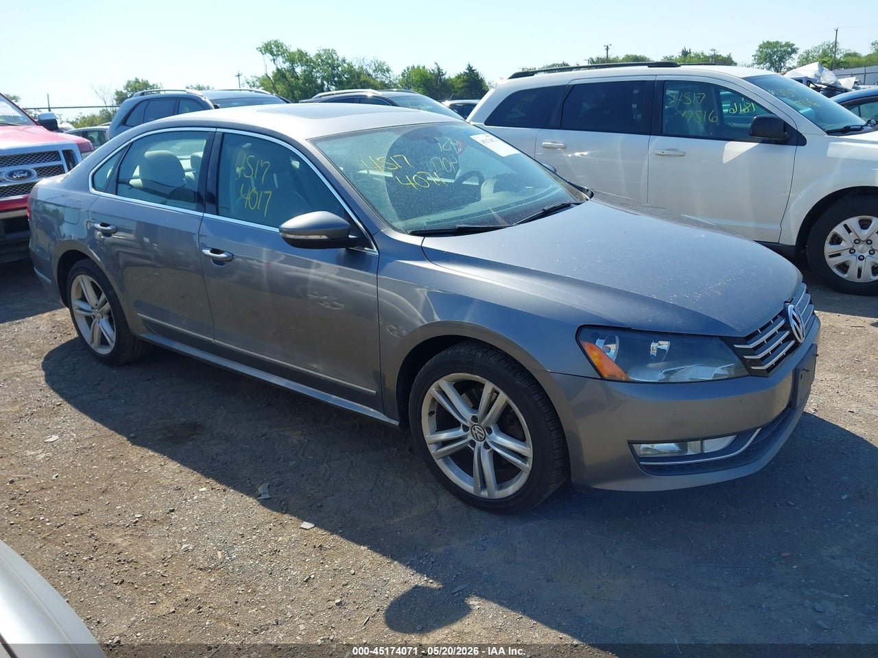 1VWCN7A37CC****** · 2012 VOLKSWAGEN PASSAT 2.0L TDI SEL PREMIUM