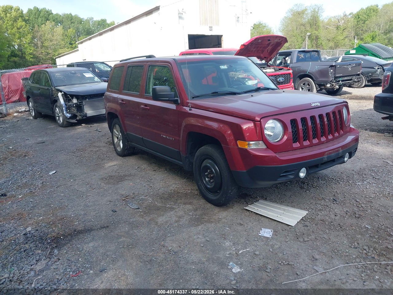 1C4NJRFB3CD****** · 2012 JEEP PATRIOT LATITUDE