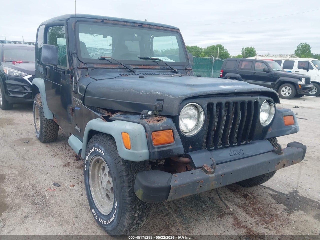 1J4FY19S4VP****** · 1997 JEEP WRANGLER SPORT