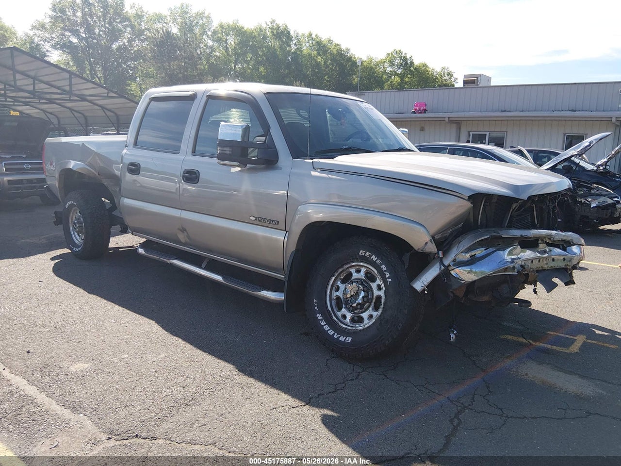1GCGK13UX3F****** · 2003 CHEVROLET SILVERADO 1500HD LS