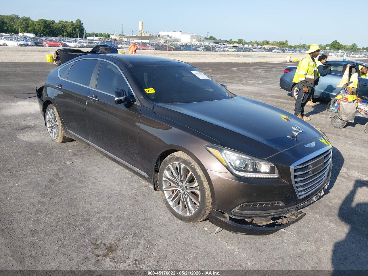 KMHGN4JE4FU****** · 2015 HYUNDAI GENESIS 3.8