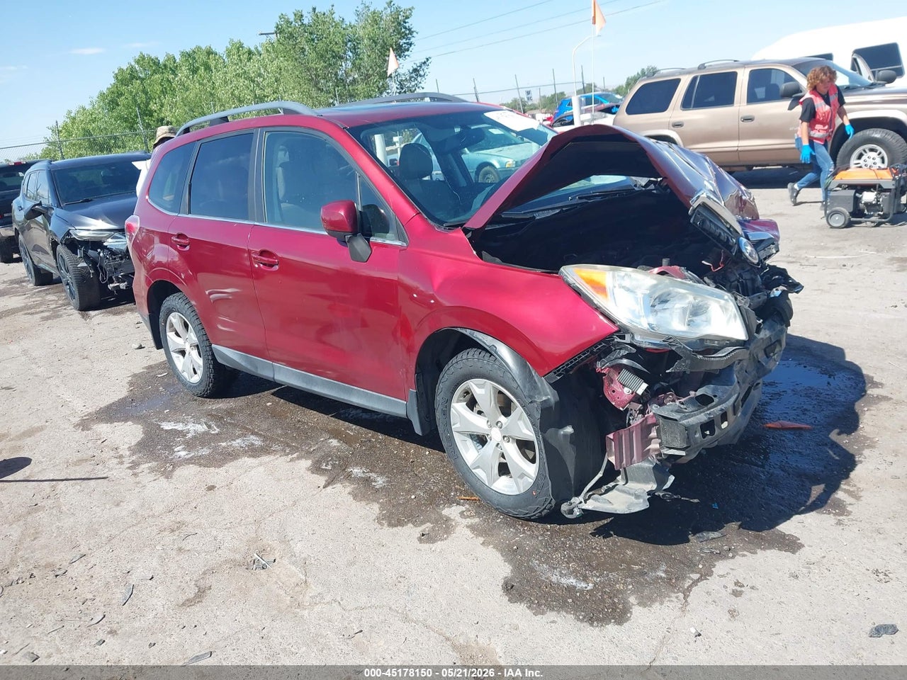 JF2SJAJCXEH****** · 2014 SUBARU FORESTER 2.5I LIMITED