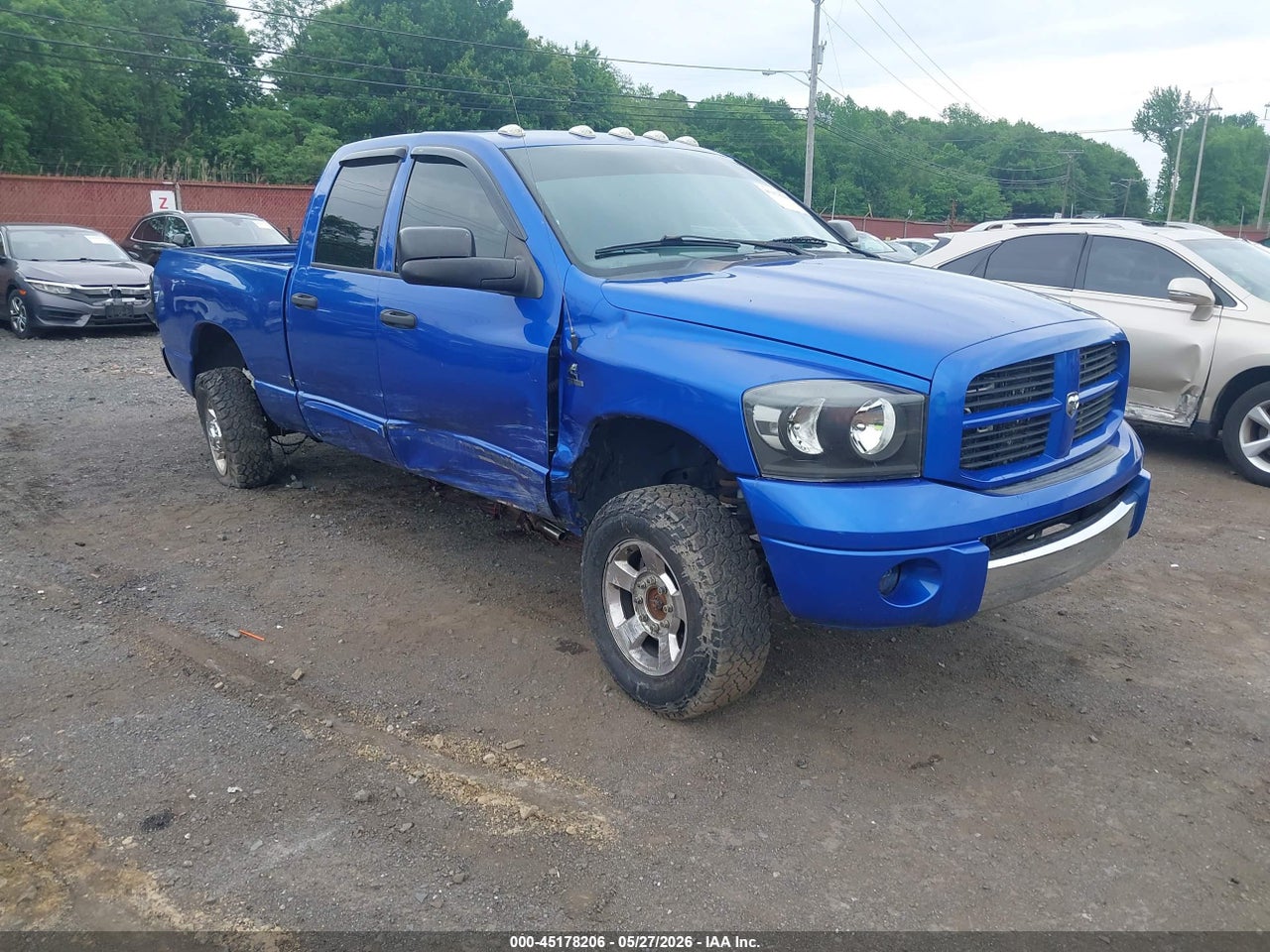 1D7KS28A27J****** · 2007 DODGE RAM 2500 SLT/TRX4 OFF ROAD/SPORT/POWER WAGON