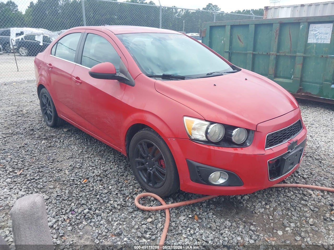 1G1JC5SH0D4****** · 2013 CHEVROLET SONIC LT AUTO
