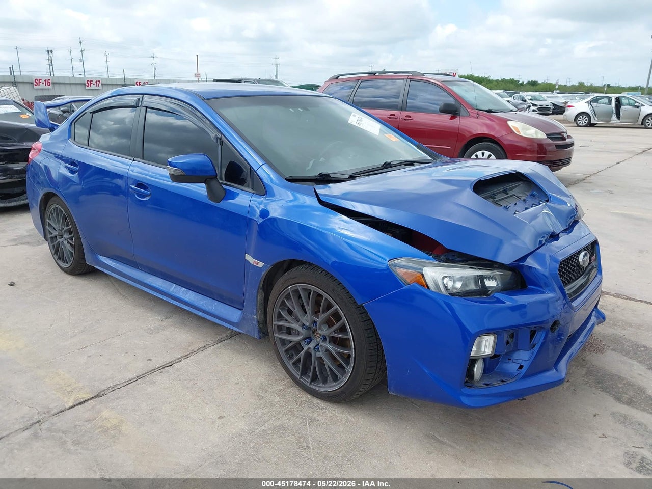 JF1VA2L69F9****** · 2015 SUBARU WRX STI