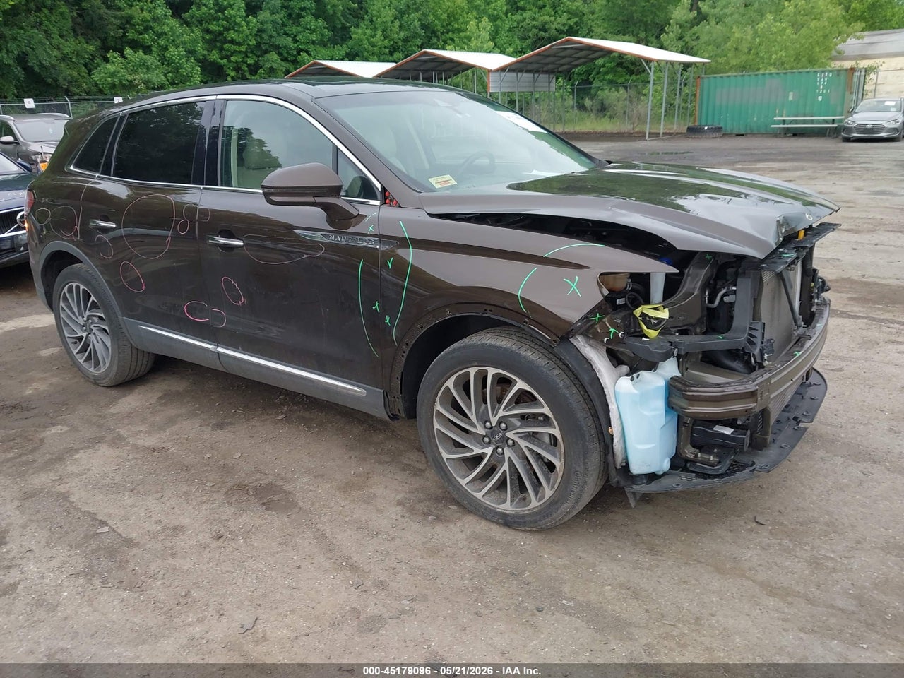 2LMPJ8L91KB****** · 2019 LINCOLN NAUTILUS RESERVE