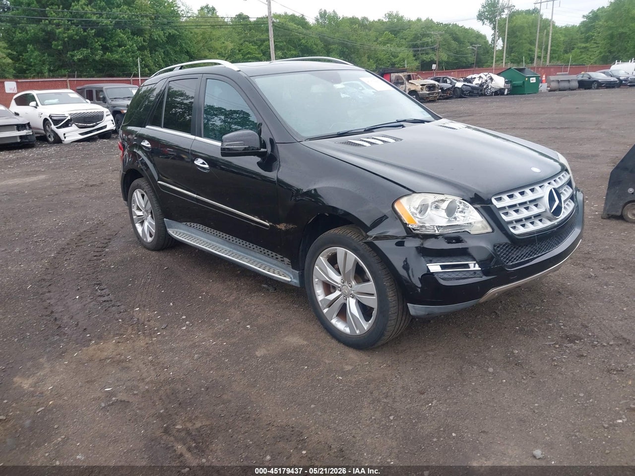 4JGBB8GB1BA****** · 2011 MERCEDES-BENZ ML 350 4MATIC