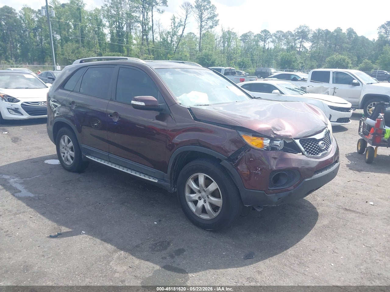 5XYKT3A61CG****** · 2012 KIA SORENTO LX