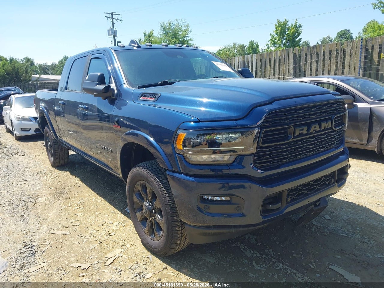 3C6UR5TL8NG****** · 2022 RAM 2500 LIMITED  4X4 6'4 BOX