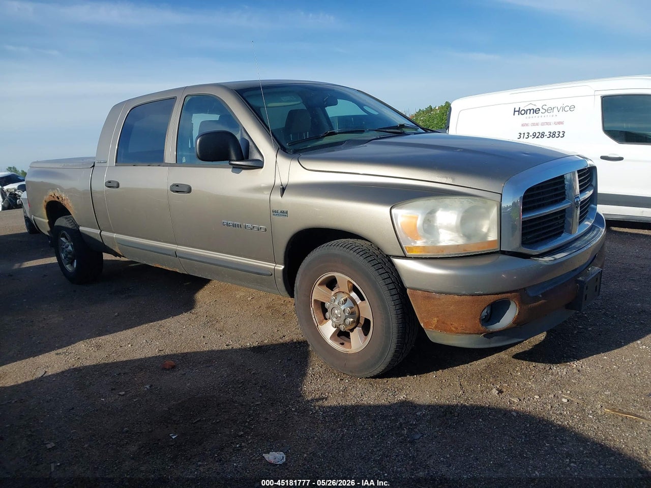 3D7KR19D06G****** · 2006 DODGE RAM 1500 SLT