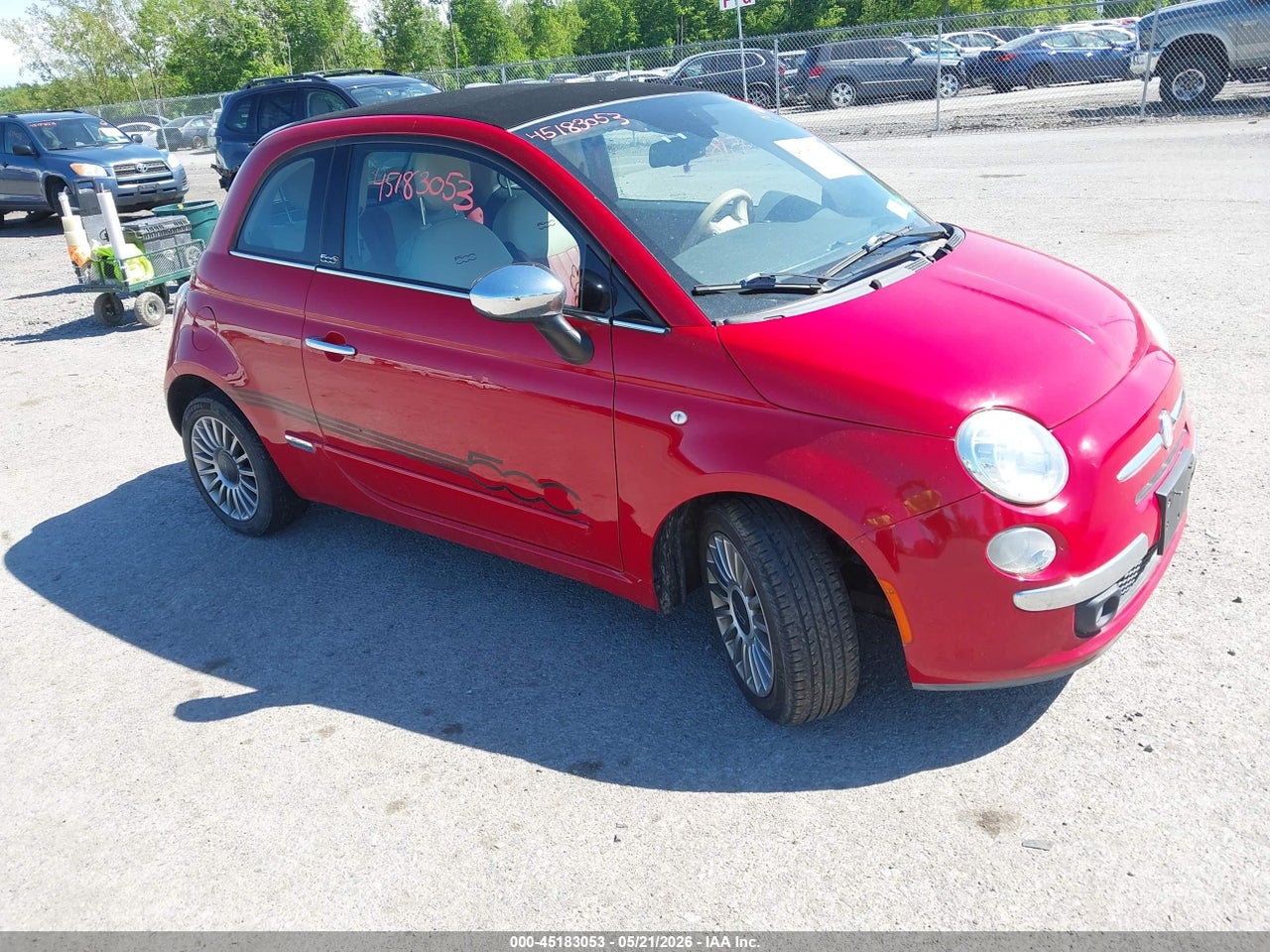 3C3CFFER2CT****** · 2012 FIAT 500C LOUNGE