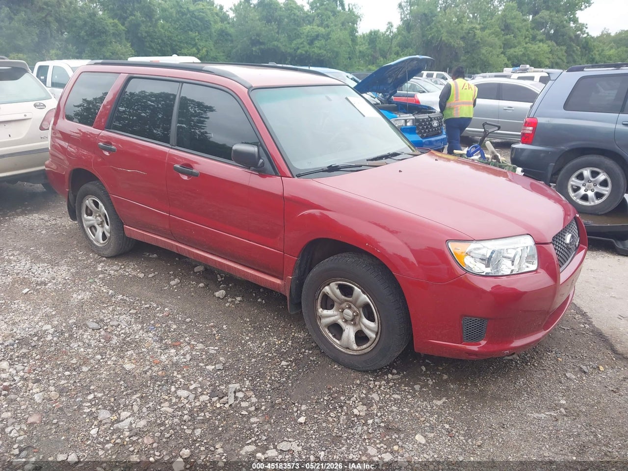 JF1SG63627H****** · 2007 SUBARU FORESTER SPORTS 2.5X