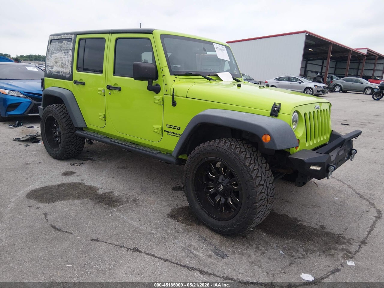 1C4HJWDG0DL****** · 2013 JEEP WRANGLER UNLIMITED SPORT