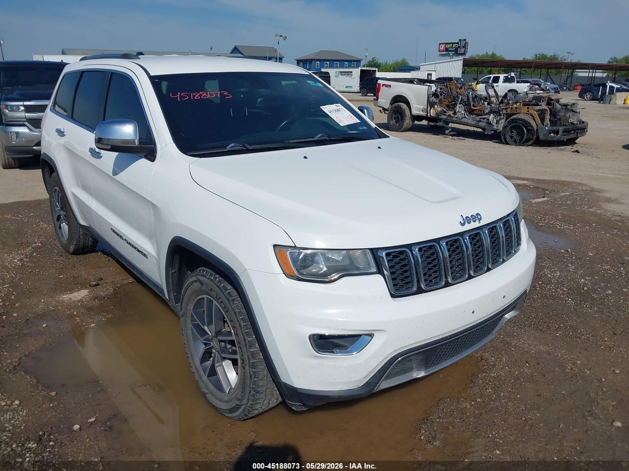 1C4RJEBG6JC****** · 2018 JEEP GRAND CHEROKEE LIMITED 4X2