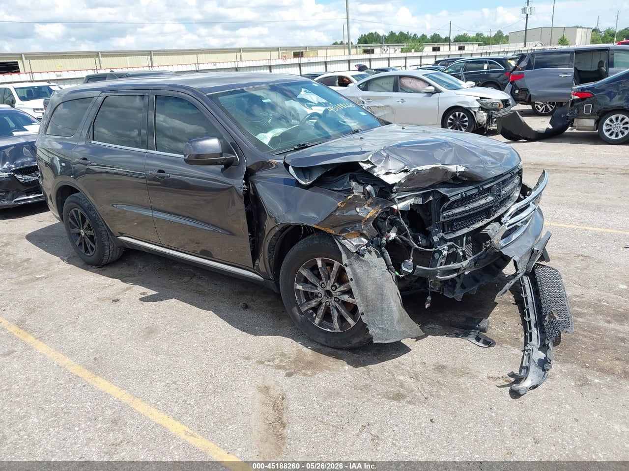 1C4RDHAG8KC****** · 2019 DODGE DURANGO SXT RWD