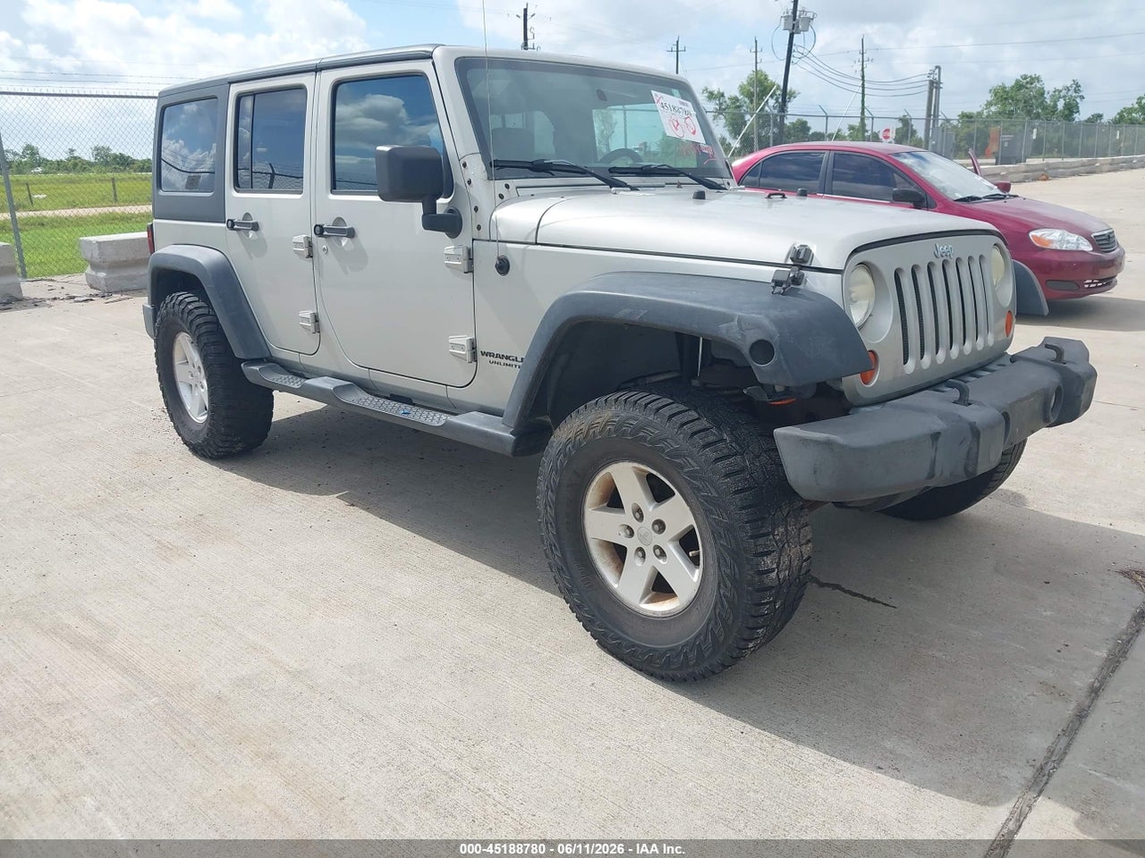 1J4GB39147L****** · 2007 JEEP WRANGLER UNLIMITED X