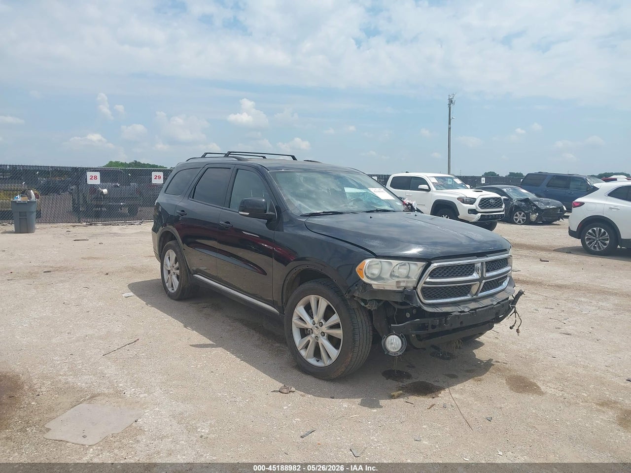 1C4RDHDG4CC****** · 2012 DODGE DURANGO CREW