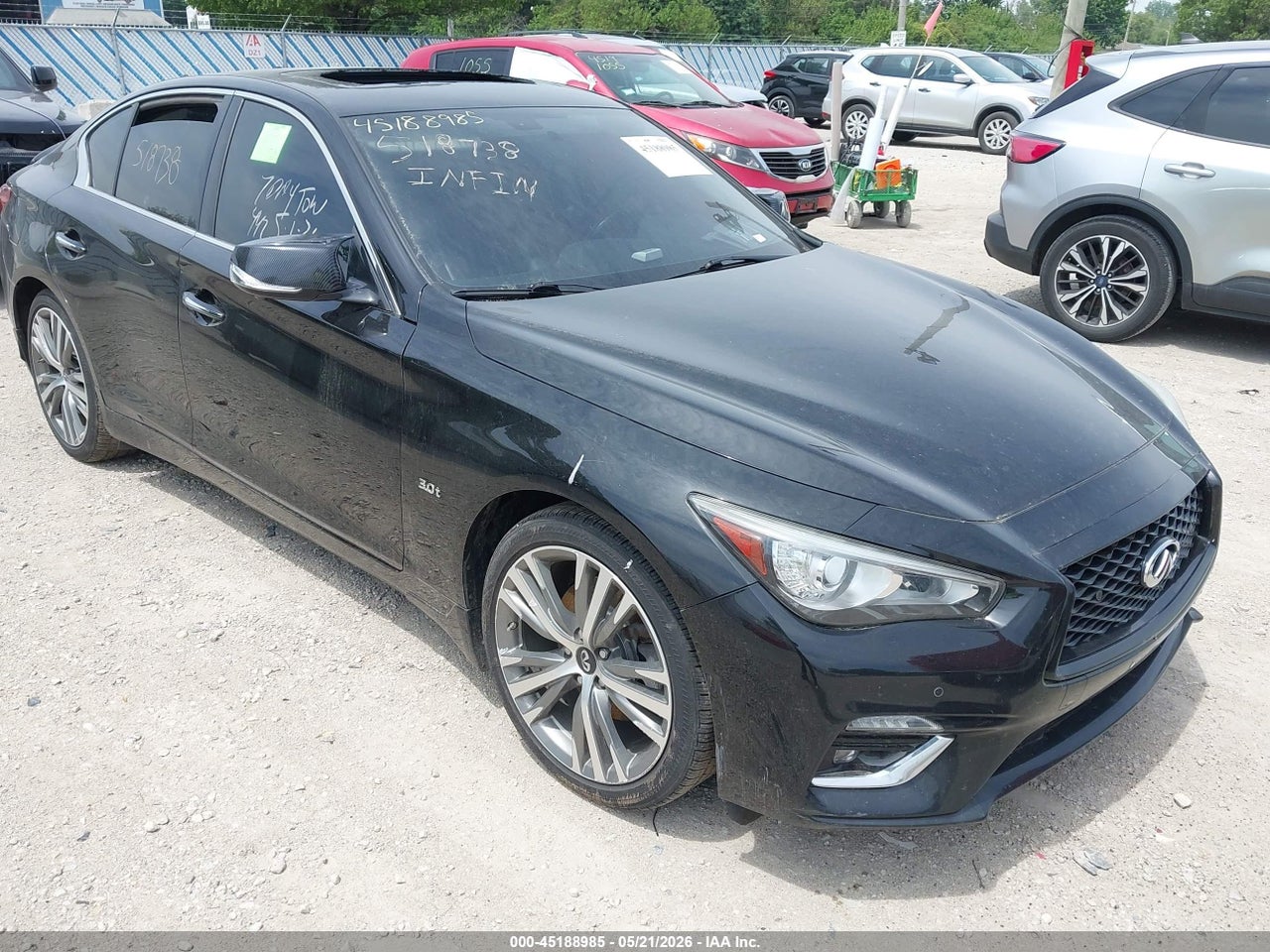 JN1EV7AR7KM****** · 2019 INFINITI Q50 3.0T LUXE